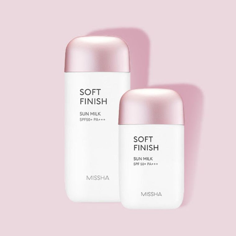 Missha Soft Finish Sun Milk SPF 50